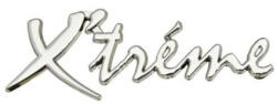 AVEX Emblema auto metalica, autoadeziva, model X TREME , finisaj Crom, dimensiune, 15 x 3 cm (AVX-T061023-23)