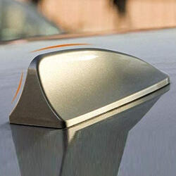 AVEX Antena auto activa AM - FM tip SHARK TAIL culoare GOLD (AVX-AK322F)