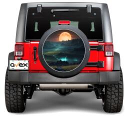 AVEX Sticker Auto Roata de Rezerva rezistenta la intemperii si raze UV, diametru 55 cm, Cod: AVX-RR15 (AVX-RR15)