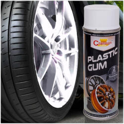 AVEX Spray Vopsea Cauciucata pentru Jante, culoare Alba, 400ml, Champion Color (AVX-280317-1ALB) - voltix