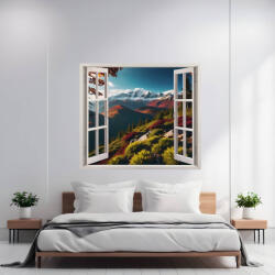 AVEX Folie imprimata color pentru decor perete locuinta, dimensiune 125 x 110cm, model: VIEW TO HAVEN 34 (AVX-AW34)
