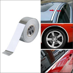 AVEX Rola folie crom pentru colantare bandouri sau ornamente auto 150 x 4cm (AVX-PROT05) - voltix