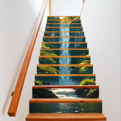 AVEX Sticker decorativ pentru scari interioare, print autoadeziv de inalta rezolutie, dimensine 200 x 124 cm, cod: AVX-STAIRS-11 (AVX-STAIRS-11)