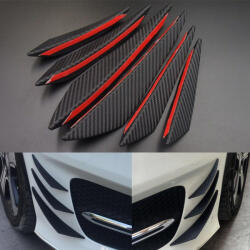 AVEX Set 4 buc. aripioare ornamentale bara tuning, culoare carbon (AVX-T220720-1)