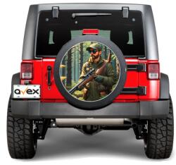 AVEX Sticker Auto Roata de Rezerva rezistenta la intemperii si raze UV, diametru 55 cm, Cod: AVX-RR19 (AVX-RR19)