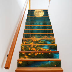 AVEX Sticker decorativ pentru scari interioare, print autoadeziv de inalta rezolutie, dimensine 200 x 124 cm, cod: AVX-STAIRS-05 (AVX-STAIRS-05)