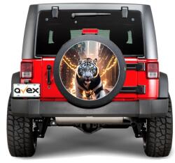 AVEX Sticker Auto Roata de Rezerva rezistenta la intemperii si raze UV, diametru 55 cm, Cod: AVX-RR16 (AVX-RR16)