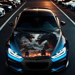 AVEX Folie Capota Auto Hood Art rezistenta la exterior, marime M (165 x 120cm) - Cod: AVX-CAPOTA-022M (AVX-CAPOTA-022M)