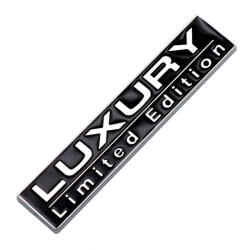 AVEX Emblema auto metalica LUXURY, reliefata 3D, dimensiune 7, 5 x 1, 5 cm (AVX-T140723-19) - voltix