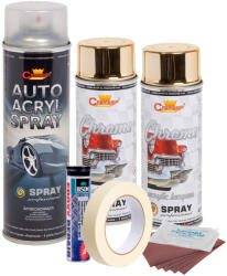 AVEX Kit complet reparatie si vopsire jante culoare Auriu Metalic, V2 (AVX-KVJ-AUV2) - voltix