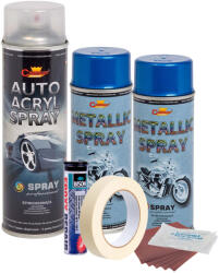 AVEX Kit complet reparatie si vopsire jante culoare Albastru Metalizat, V2 (AVX-KVJ-AV2) - voltix