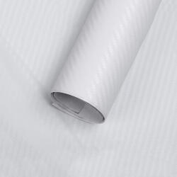 AVEX Folie colantare auto Carbon 3D - Alb (3m x 1, 27m) (AVX-T1603) - voltix