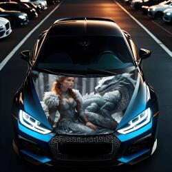 AVEX Folie Capota Auto Hood Art rezistenta la exterior, marime L (180 x 130cm) - Cod: AVX-CAPOTA-014L (AVX-CAPOTA-014L)
