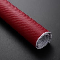 AVEX Folie colantare auto Carbon 3D - Rosu (3m x 1, 27m) (AVX-T1602) - voltix