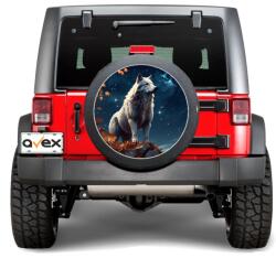 AVEX Sticker Auto Roata de Rezerva rezistenta la intemperii si raze UV, diametru 55 cm, Cod: AVX-RR12 (AVX-RR12)