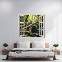AVEX Folie imprimata color pentru decor perete locuinta, dimensiune 125 x 110cm, model: VIEW TO HAVEN 31 (AVX-AW31)