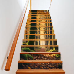 AVEX Sticker decorativ pentru scari interioare, print autoadeziv de inalta rezolutie, dimensine 200 x 124 cm, cod: AVX-STAIRS-09 (AVX-STAIRS-09)