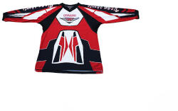 Roy Tricou motocross copii, VT07, culoare rosu negru, marime YXL (ROY06657)