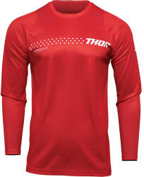 Thor Tricou atv cross copii Thor Sector Minimal, culoare rosu, marime YXL (29122020PE)