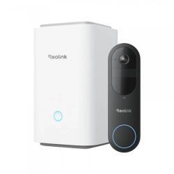 Reolink D340B 4MP Akkumulátoros Kaputelefon és Home Hub Kezdő Szett - 2K felbontás, Biztonságos helyi tárolás