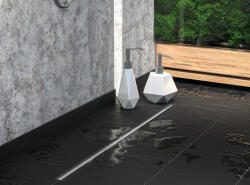 Laveo SLIM folyóka 800 mm, inox - COS_280D (COS_280D)