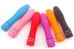  Diamond Forever vibrator-10, 5cm. Piros - szexshop
