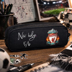 Deconline Crafts Liverpool tolltartó, személyre szabható névvel, osztállyal "2026" Fekete (22090-POOL)