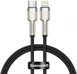 Baseus Cafule USB-C Lightning kábel, PD, 20 W, 0, 25 m, fekete (BYPZLXDCWAEK2)