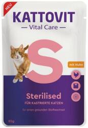 KATTOVIT Vital Care Sterilised csirkével 12x85 g