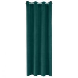 Eurofirany Milo bársony sötétítő függöny Sötétzöld 140x250 cm (HS367101)