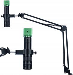 Rosfix Digitális mikroszkóp állítható karral, Rosfix, ODM-180X, Platform ODM-100X, Camera Crux PRO KMCP-HDMI-USB 5MP, Fekete (ZESTAW-WCBM-P57N)