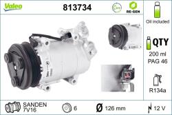 VALEO kompresszor, klíma VALEO 813734 for FORD, MAZDA, VOLVO (813734)