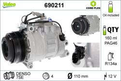 VALEO kompresszor, klíma VALEO 690211 for BMW, ROLLS-ROYCE (690211)