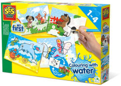 SES Creative SES My First Water Coloring Set - Állatos Motívumok (05574)