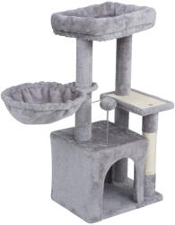  Macska kaparófa 40x30x80 cm, szürke