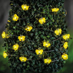 Garden of Eden Szolár LED fényfüzér - méhecske - 2, 4 m - 25 LED - melegfehér Garden of Eden 58220D (58220D)