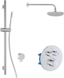 kielle Oudee - Baterie termostatată, încastrată, pentru 2 consumatori, cu accesorii EcoSpare și corp, crom 20602SPT40 (20602SPT40)