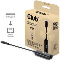 Club 3D - USB-C to RJ45 5G Ethernet M/F Adapter - CAC-2530 (CAC-2530)