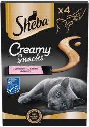 Sheba Snack cremos pisici somon SHEBA Creamy Snacks 4x12 g