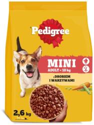 PEDIGREE Hrană uscată câini talie mică adult PEDIGREE 2, 6 kg cu pui și legume