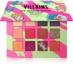 Mad Beauty Disney Villains paletă cu farduri de ochi 12x2 g