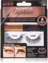 KISS Magnetic Eyeliner & Eyelash Kit gene magnetice 07 Charm 1 pereche
