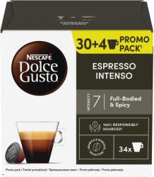 NESCAFÉ Кафе капсули NESCAFÉ Dolce Gusto - Espresso Intenso, Promo pack 30+4, 34 напитки (12540364)