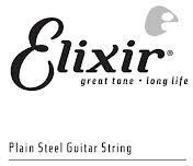 Elixir Anti-Rust Plain Steel Single . 015