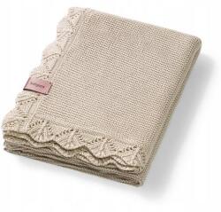 Babyono Бебешко плетено бамбуково одеяло BabyOno - 75 x 100 cm, светлобежово (5901435418093) - ozone