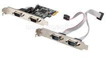Lanberg PCE-DB9-004 PCI Express->COM 9PIN X4 + Low profile bracket (PCE-DB9-004) (PCE-DB9-004)