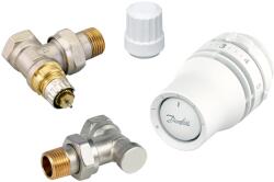Danfoss termosztatikus radiátor szelep szett 1/2″ sarok + termofej (015G5333) (015G5333)