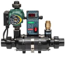 Daprà Hőcserélő KIT D-KWT-Ti Compact Line keringető szivattyúval / Titán 45 kW