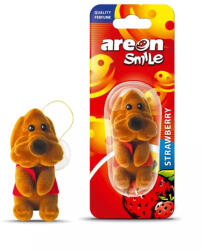 Areon autóillatosító Smile Toy Strawberry (Barna kutya) (SFH 63)