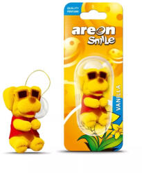 Areon autóillatosító Smile Toy Vanilla (napszemcsis sárga kutya) (SFH 64)